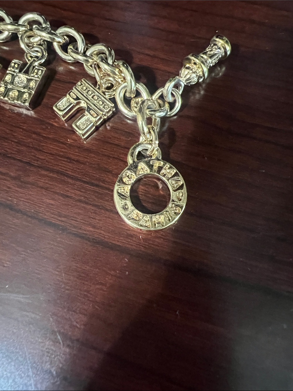 Agatha Paris vintage charm bracelet very good condition